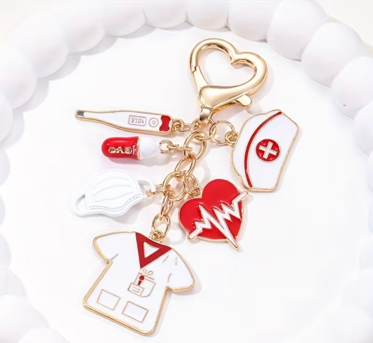 Nurse on Call Bag Charm