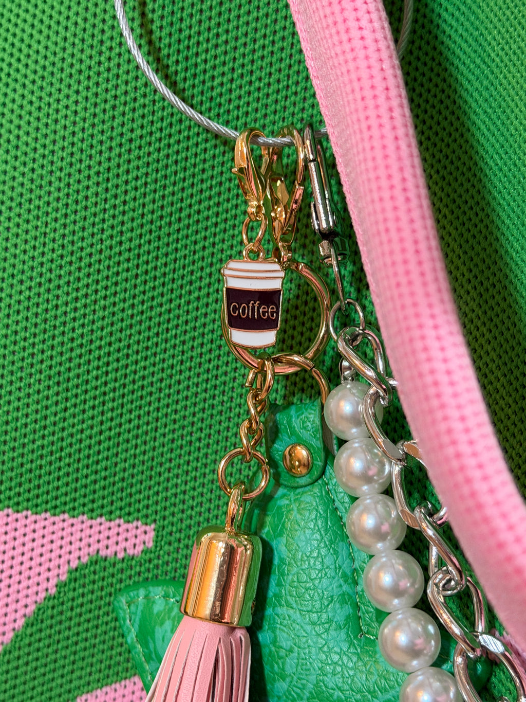 Cup o' Joe Bag Charm