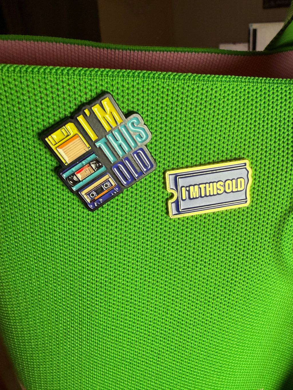 I’m This Old 2 pc Pin Set